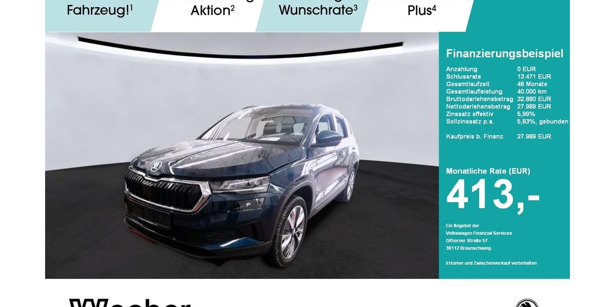 Skoda Karoq 49.742 km 27.989 € Leonberg 71229