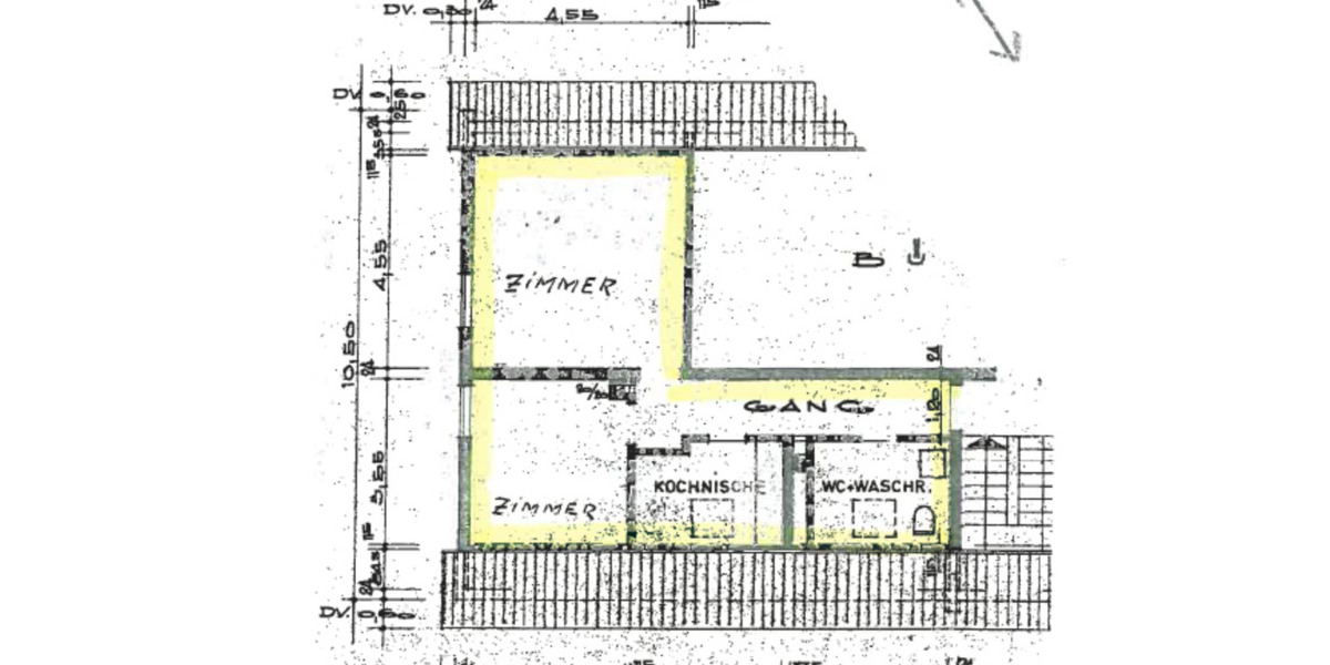 Dachgeschoßwohnung Esslingen am Neckar Hegensberg - 2 Zimmer, 50 m&sup2;, 700&euro; | Angebot:25392231