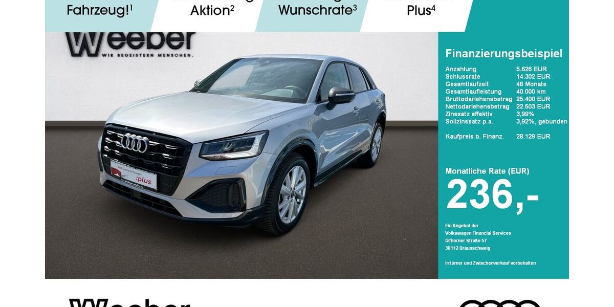 Audi Q2 7.734 km 27.290 &euro; Weil der Stadt 71263