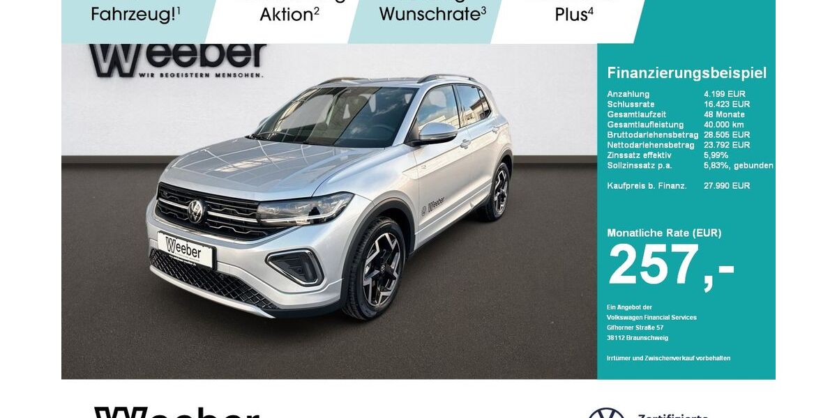 VW T-Cross 3.200 km 27.888 &euro; Weil der Stadt 71263
