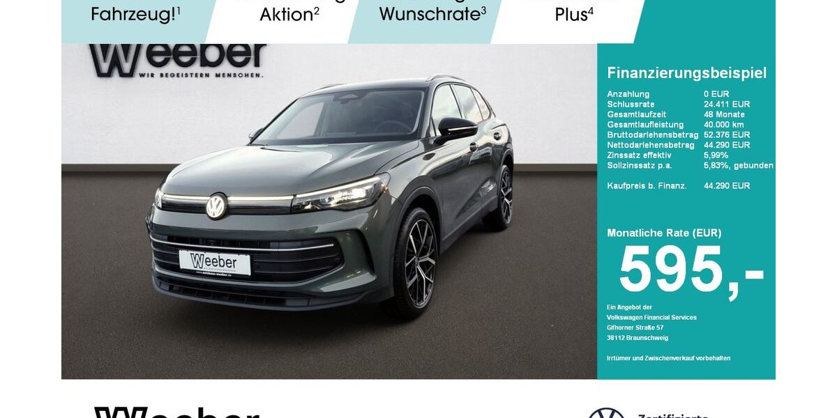 VW Tiguan 3.500 km 44.190 &euro; Calw 75365