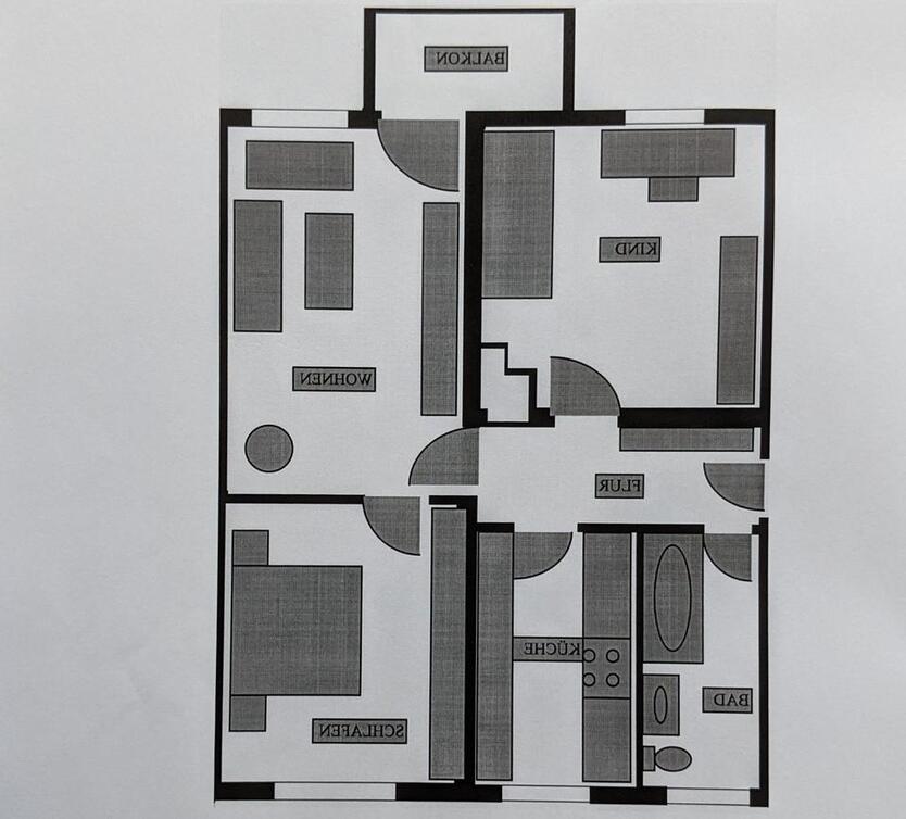 Weststadt: 3-Zimmer-Wohnung mit Gartenanteil