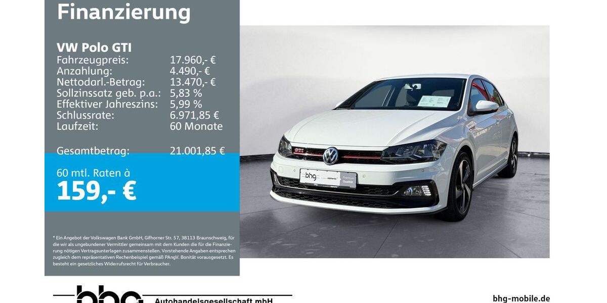 VW Polo 59.500 km 17.960 &euro; Metzingen 72555