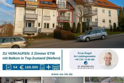 Wohnung Niefern-Öschelbronn Öschelbronn - 2 Zimmer, 54 m&sup2;, 184.000&euro; | Angebot:24903222