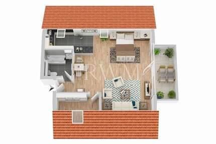 Wohnung Gerlingen - 1.5 Zimmer, 43 m&sup2;, 199.000&euro; | Angebot:25272258