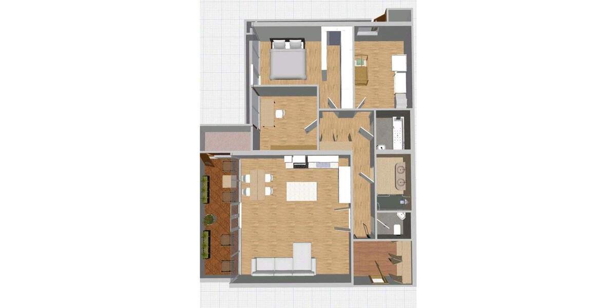 Top modernisierte 4 Zimmer Wohnung am Stadtrand mit super Aussicht, provisionsfrei 4 zimmer