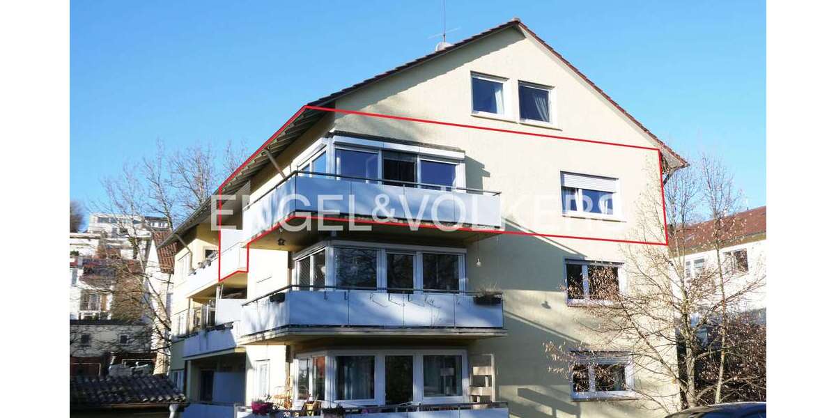 Etagenwohnung Tübingen - 4 Zimmer, 94 m&sup2;, 450.000&euro; | Angebot:26821666