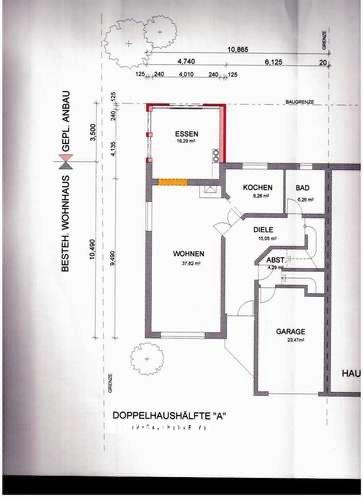 Doppelhaushälfte Ebhausen - 6 Zimmer, 220 m&sup2;, 2.300&euro; | Angebot:27619014