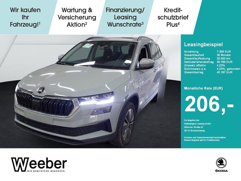 Skoda Karoq 18.532 km 36.789 € Leonberg 71229