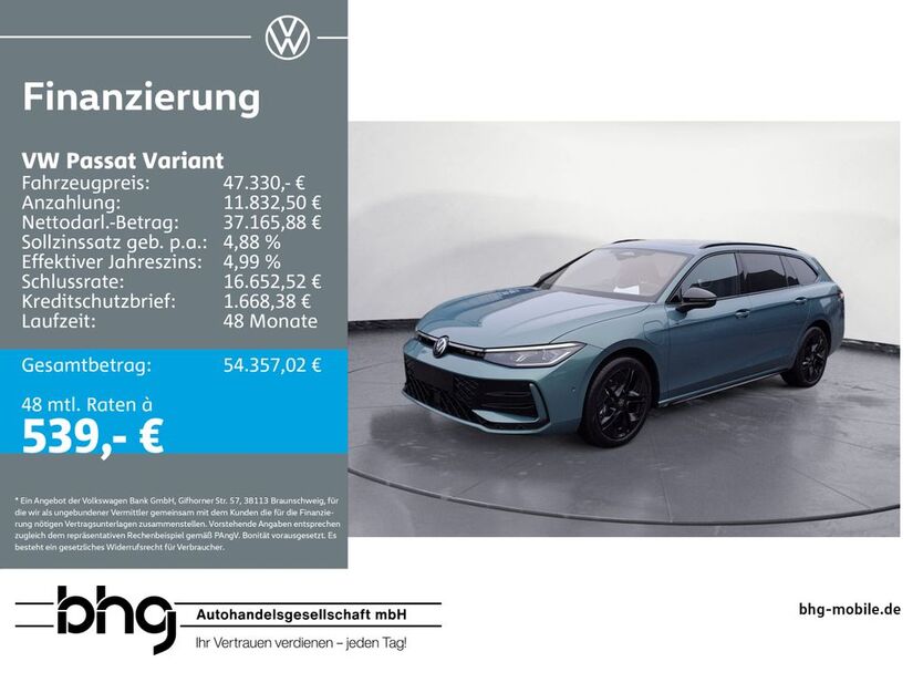 VW Passat 1.994 km 47.330 € Reutlingen 72770