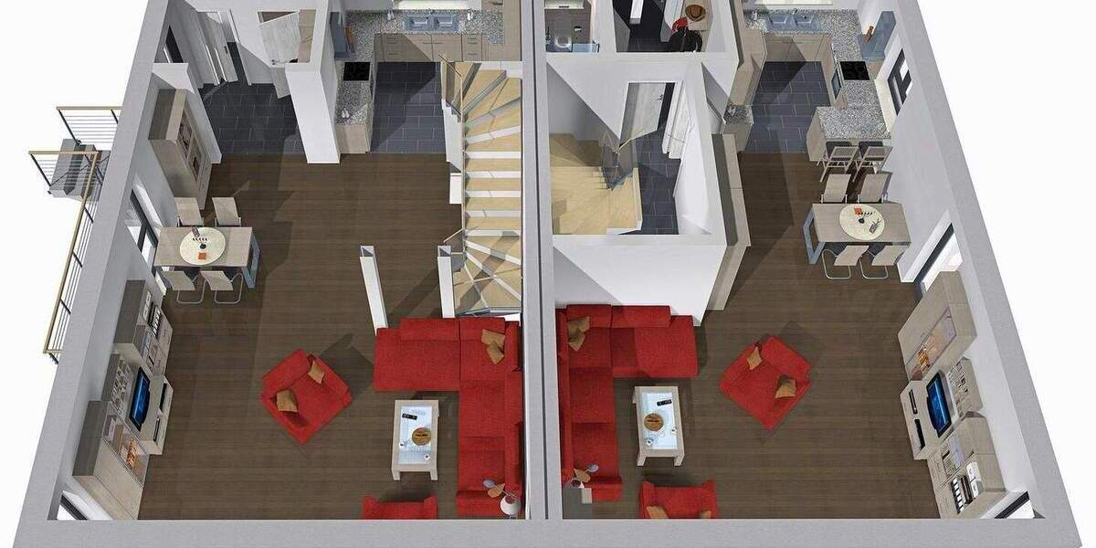 Doppelhaushälfte Filderstadt Bonlanden - 5 Zimmer, 150 m&sup2;, 843.042&euro; | Angebot:24359876