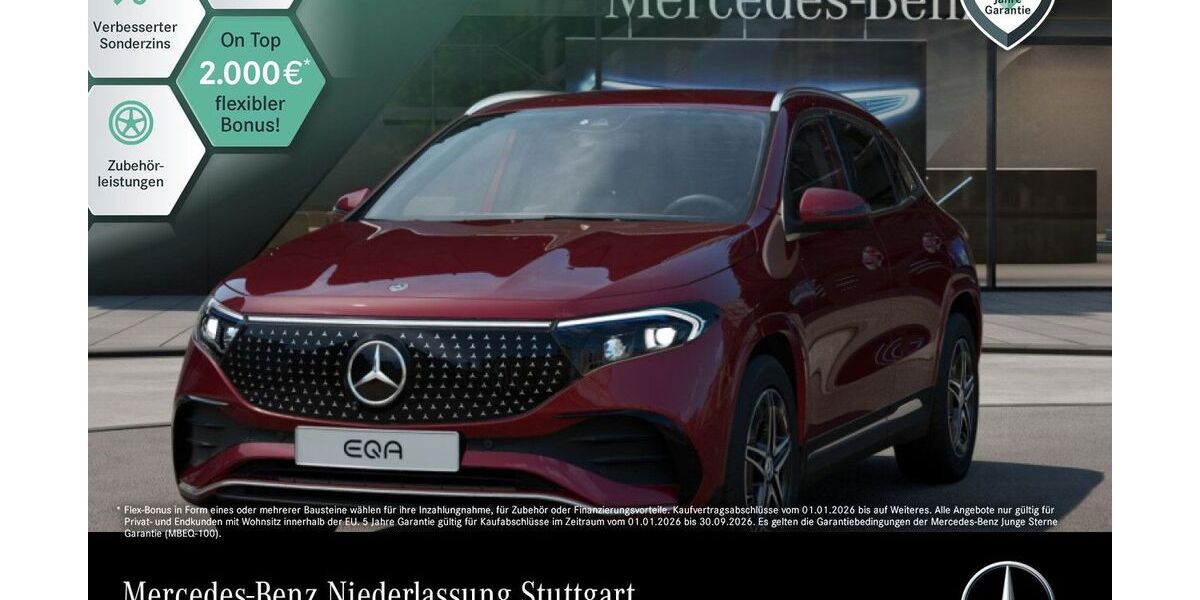 Mercedes-Benz EQA 3.667 km 43.490 &euro; Stuttgart 70469