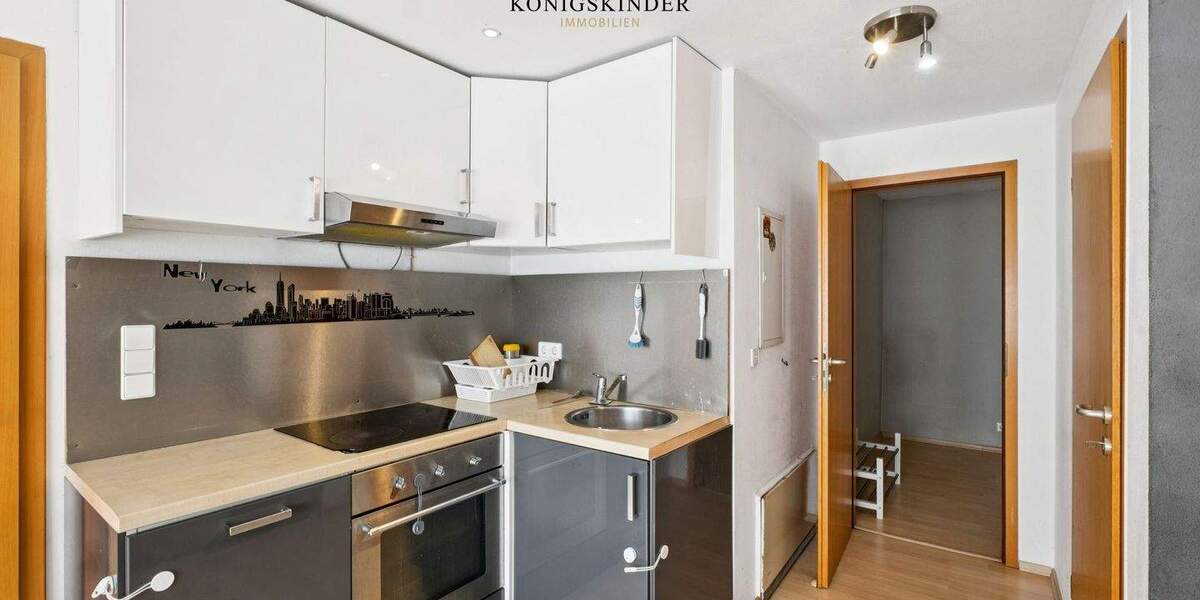 Etagenwohnung Ludwigsburg Poppenweiler - 2 Zimmer, 31 m&sup2;, 129.000&euro; | Angebot:25676089