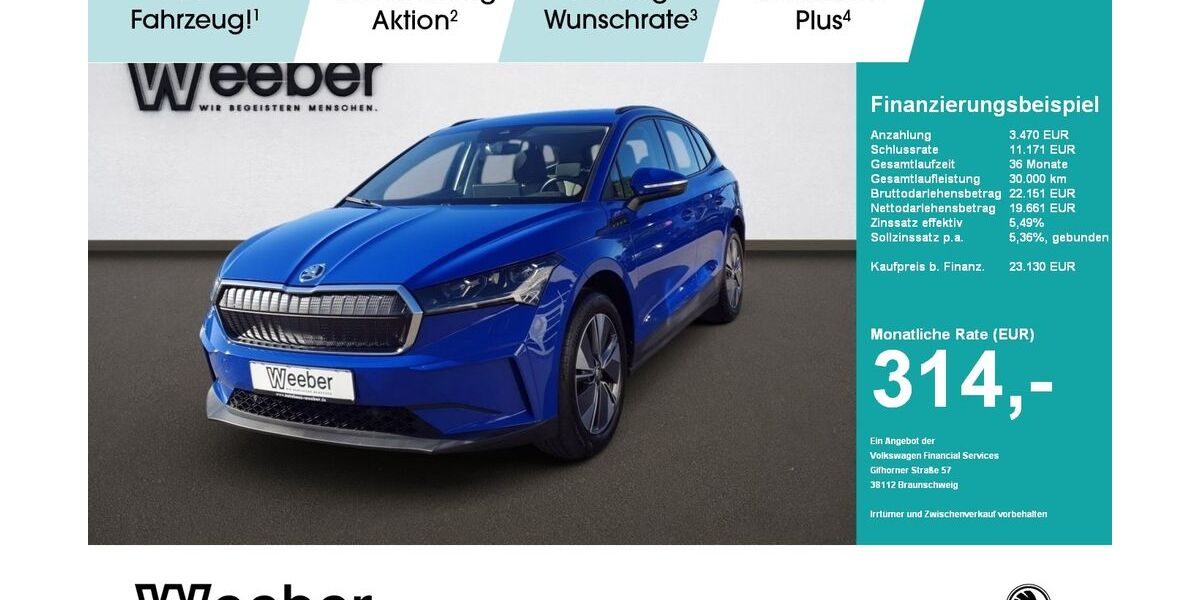 Skoda Enyaq 44.180 km 23.130 &euro; Calw 75365