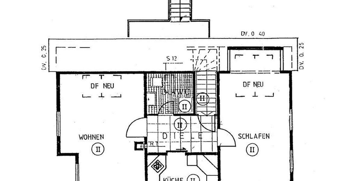 Dachgeschoßwohnung Kusterdingen - 2.5 Zimmer, 55 m&sup2;, 1.050&euro; | Angebot:24530037