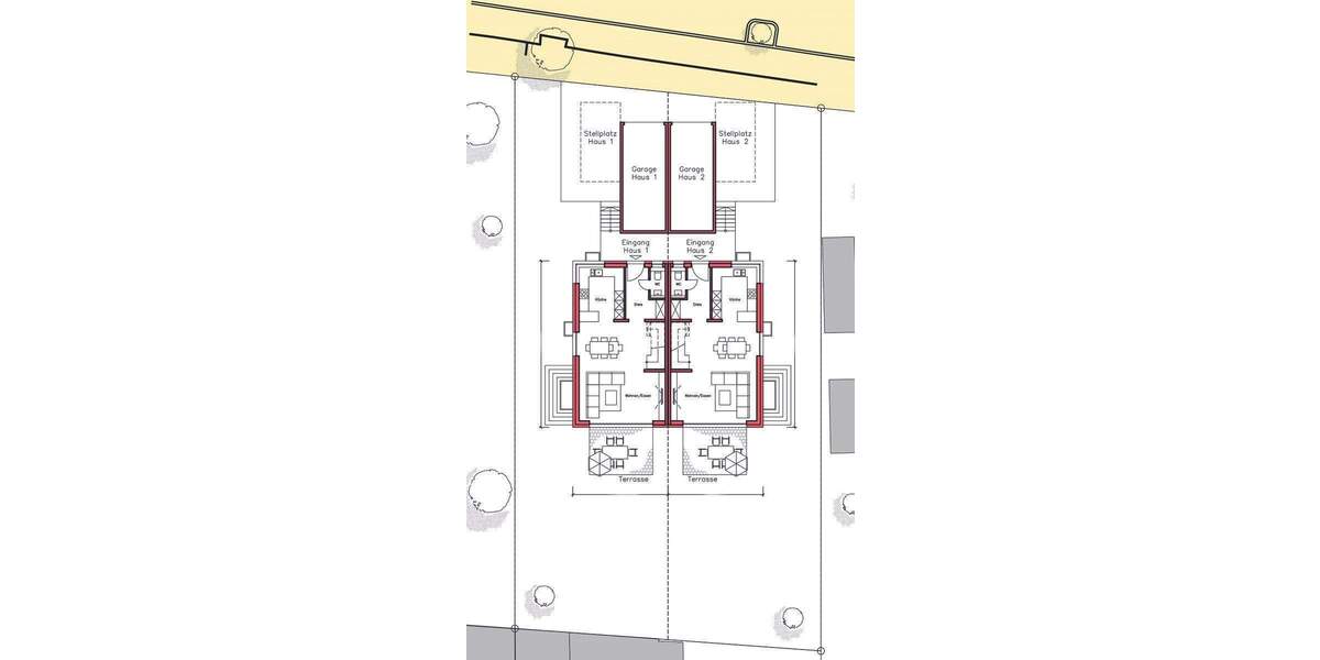 Doppelhaushälfte Rutesheim / Perouse Perouse - 6 Zimmer, 157 m&sup2;, 876.590&euro; | Angebot:24210893