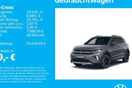 VW T-Cross 1.505 km 29.630 &euro; Stuttgart-Wangen 70188