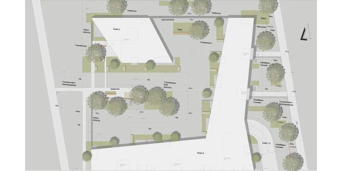 Etagenwohnung Böblingen Flugfeld - 4 Zimmer, 115 m&sup2;, 1.650&euro; | Angebot:24757859