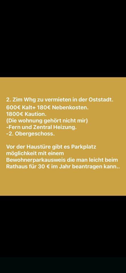 Wohnung oststadt pforzheim zu vermieten