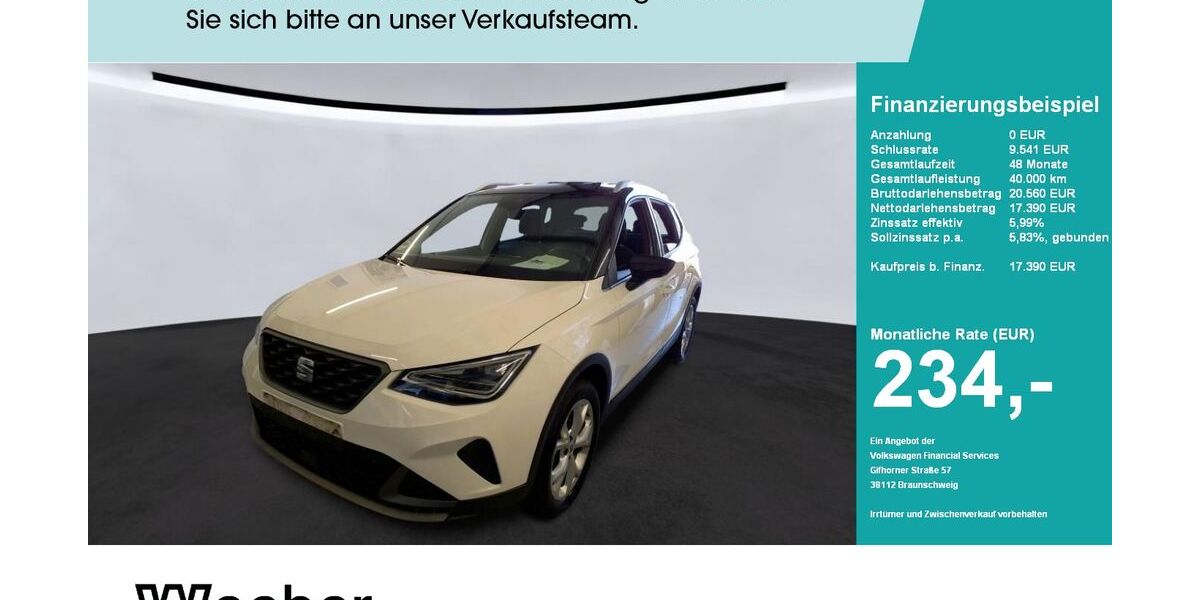 Seat Arona 29.124 km 17.390 &euro; Calw 75365