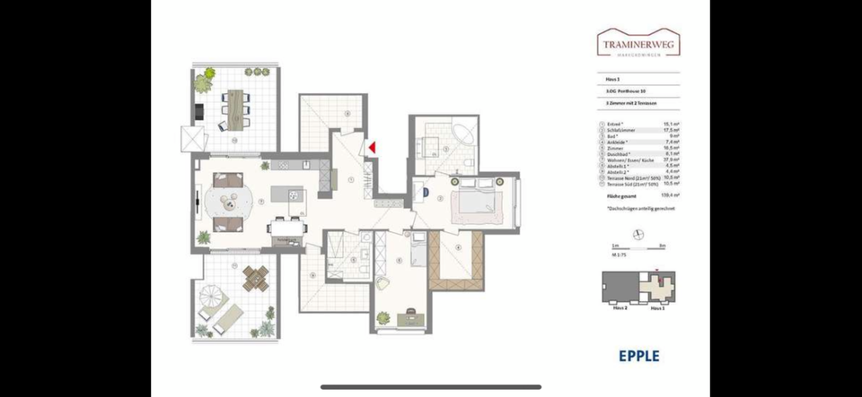 Einfamilienhaus Markgröningen - 3.5 Zimmer, 140 m&sup2;, 2.150&euro; | Angebot:24811604