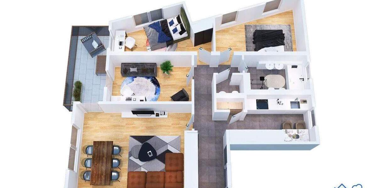 Etagenwohnung Stuttgart Nord - 4 Zimmer, 112 m&sup2;, 857.000&euro; | Angebot:24649826