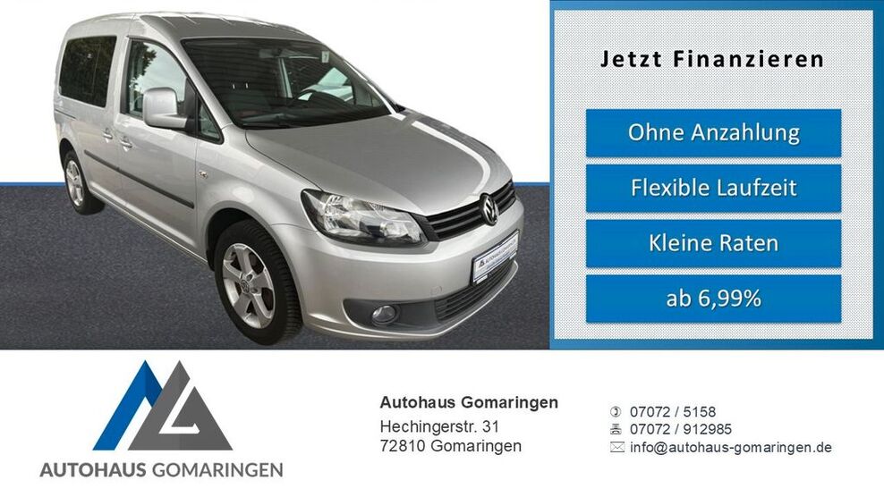 VW Caddy 54.000 km 16.999 € Gomaringen 72810
