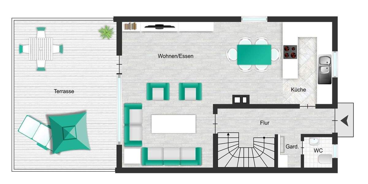 Reihenendhaus Holzgerlingen - 4 Zimmer, 110 m&sup2;, 549.000&euro; | Angebot:25674686