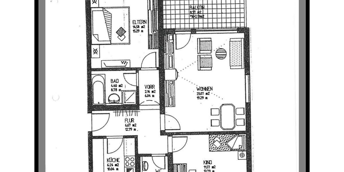 Etagenwohnung Markgröningen - 3 Zimmer, 73 m&sup2;, 1.270&euro; | Angebot:26366200