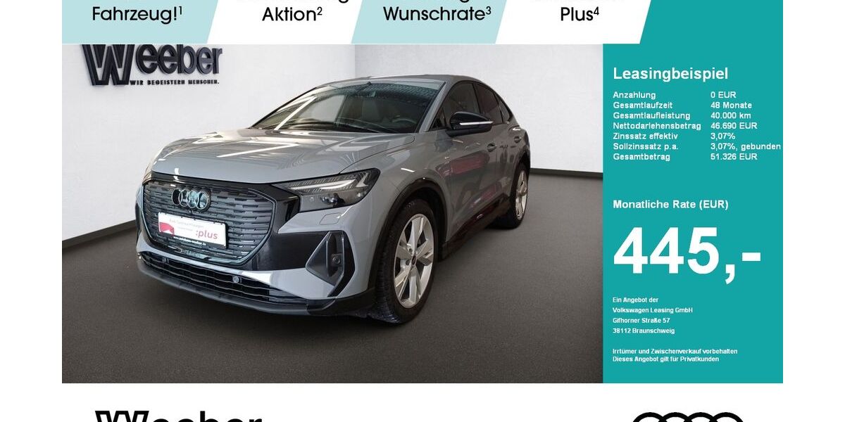 Audi Q4 e-tron 17.900 km 46.180 &euro; Leonberg 71229
