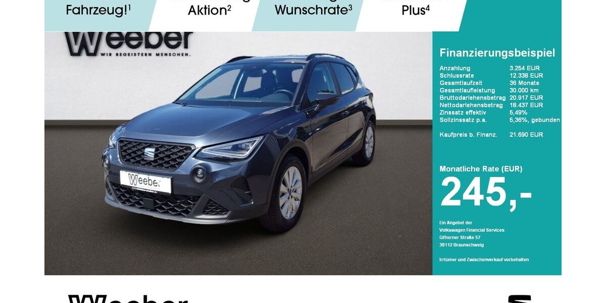 Seat Arona 9.743 km 21.130 &euro; Calw 75365