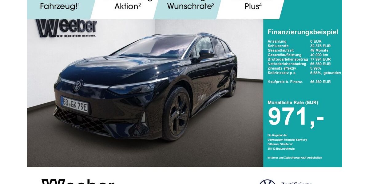 VW ID.7 13.000 km 66.555 &euro; Herrenberg 71083