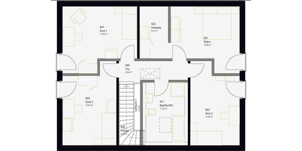 Einfamilienhaus Holzgerlingen - 6 Zimmer, 185 m&sup2;, 814.519&euro; | Angebot:25774162