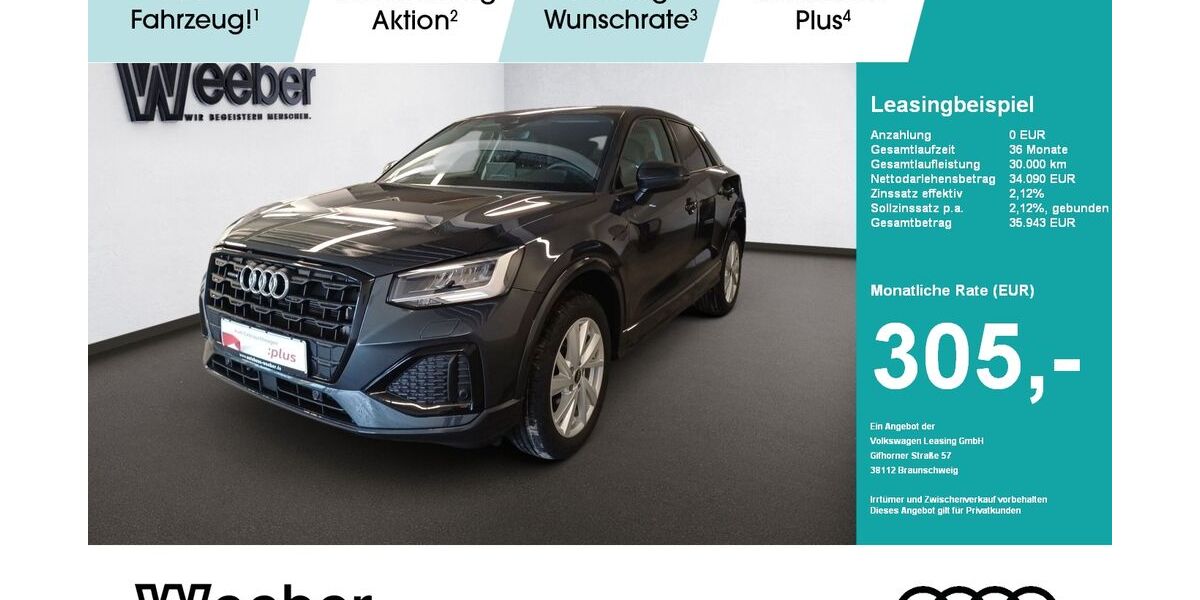 Audi Q2 30.438 km 34.090 &euro; Leonberg 71229