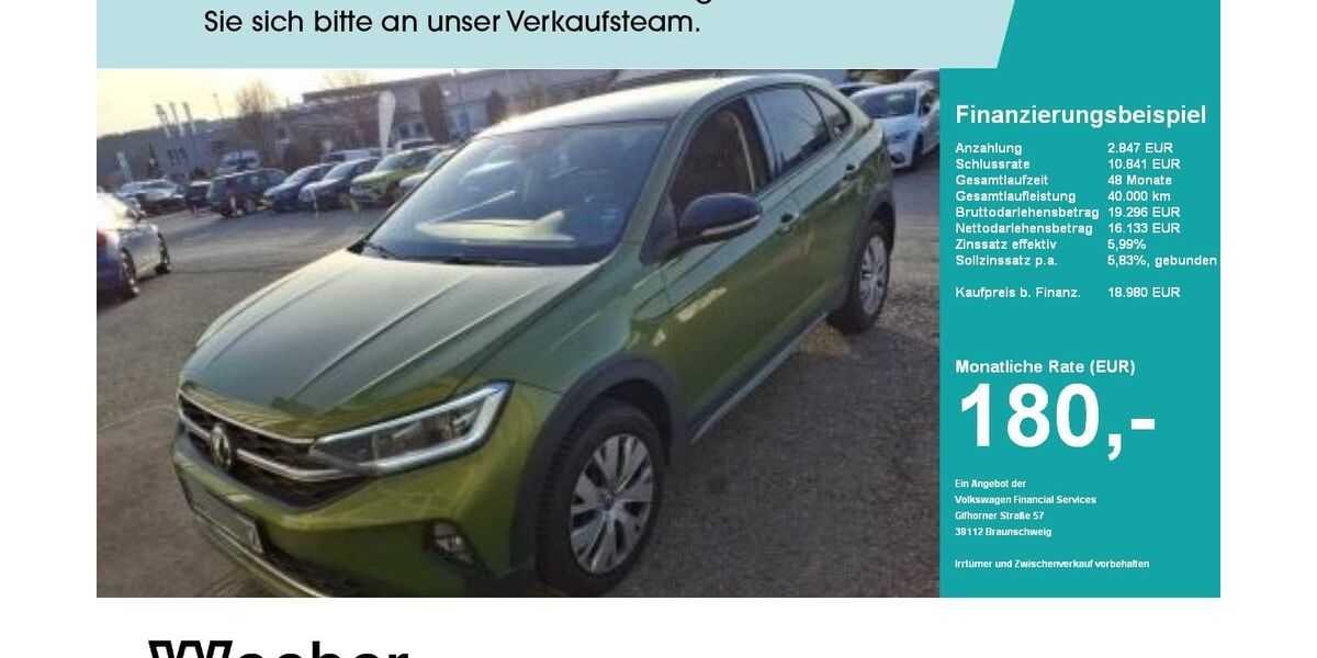 VW Taigo 27.700 km 18.550 &euro; Calw 75365