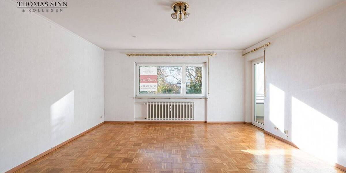 Modernisierungsbedürftige 3,5 Zimmer Wohnung mit schönem Blick ins Grüne - Sofort frei! 3 zimmer