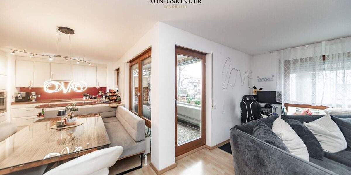 Etagenwohnung Freiberg am Neckar Heutingsheim - 4 Zimmer, 104 m&sup2;, 383.000&euro; | Angebot:25877717