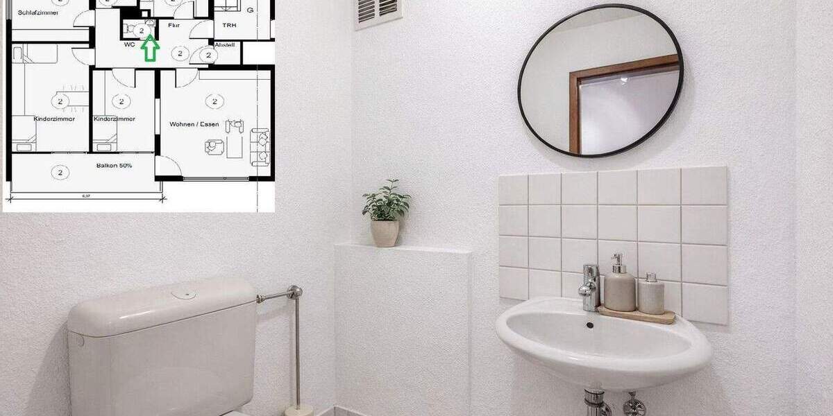 Etagenwohnung Esslingen Zell - 4 Zimmer, 101 m&sup2;, 298.000&euro; | Angebot:25737412