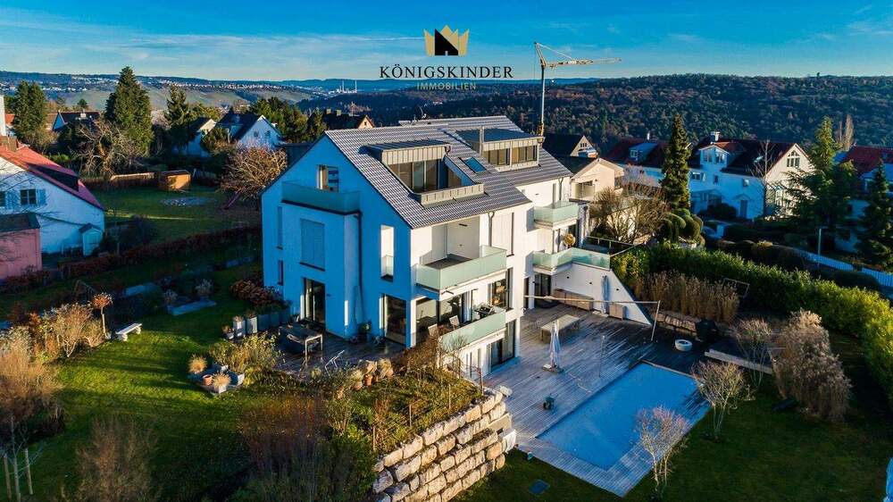 ** Exklusive Dachgeschosswohnung mit traumhaftem Ausblick in Stuttgart-Frauenkopf ** 3 zimmer