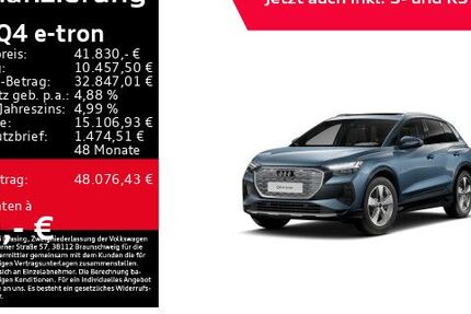 Audi Q4 e-tron 43.962 km 41.830 &euro; Reutlingen 72760