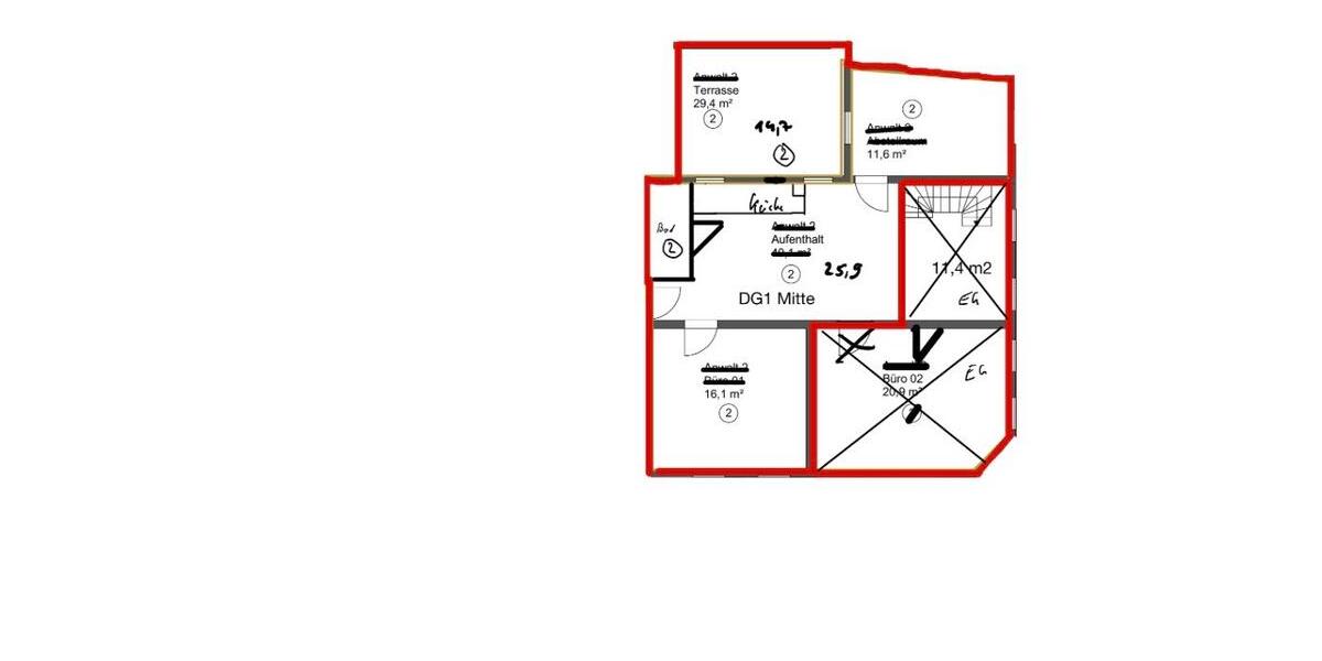 Etagenwohnung Sindelfingen - 2.5 Zimmer, 63 m&sup2;, 289.000&euro; | Angebot:26416726