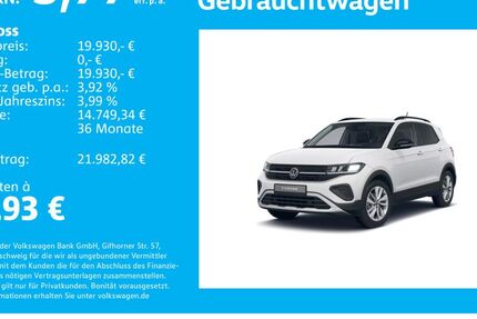 VW T-Cross 20.434 km 19.930 &euro; Stuttgart-Wangen 70188