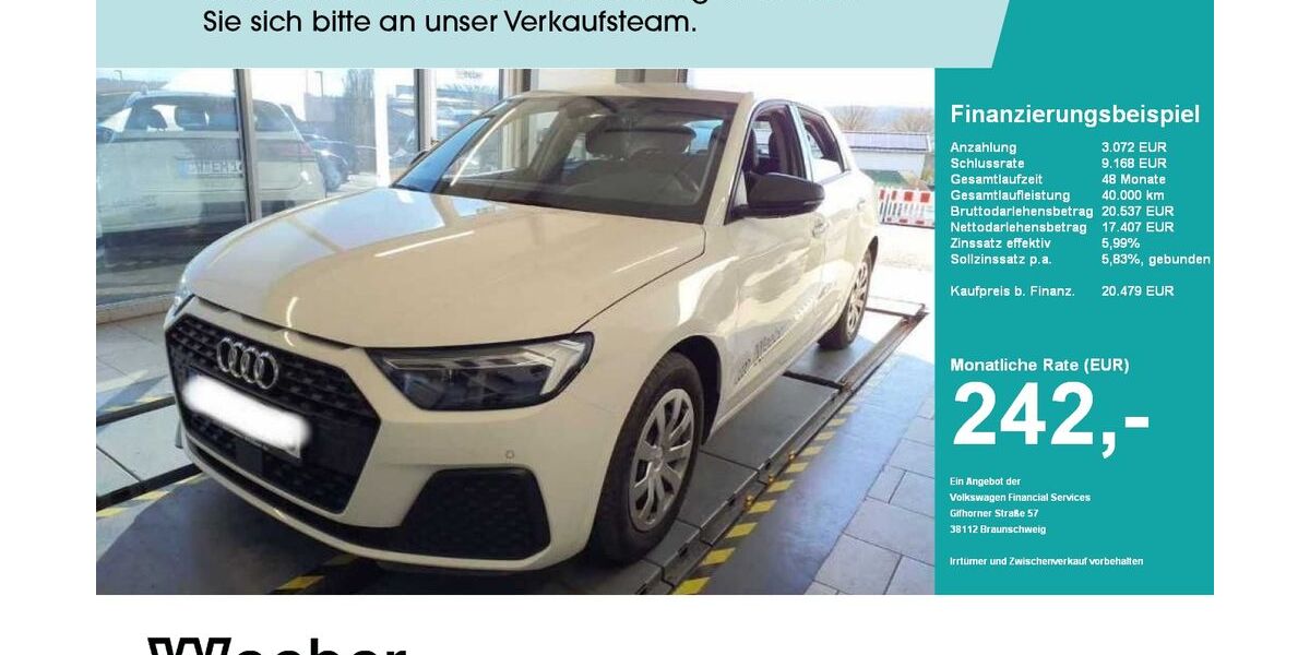 Audi A1 39.571 km 20.229 &euro; Calw 75365