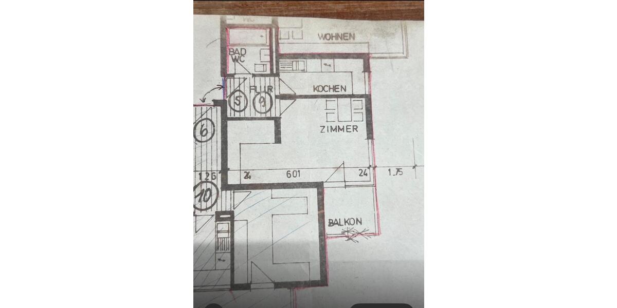 Etagenwohnung Waiblingen Beinstein - 1 Zimmer, 35 m&sup2;, 159.000&euro; | Angebot:26115322