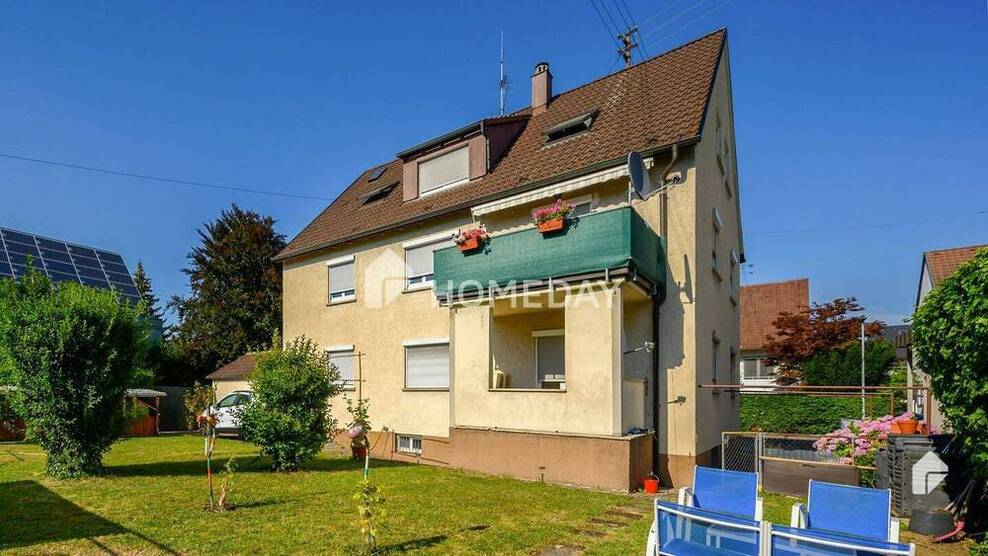 Komplett vermietetes MFH mit 3 Wohnungen in Fellbach