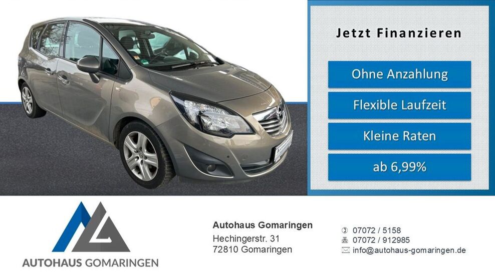 Opel Meriva 69.000 km 6.999 € Gomaringen 72810