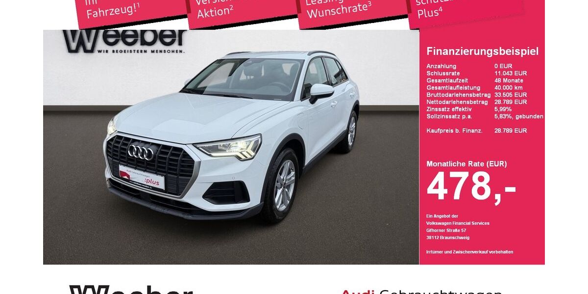 Audi Q3 27.876 km 28.789 &euro; Weil der Stadt 71263
