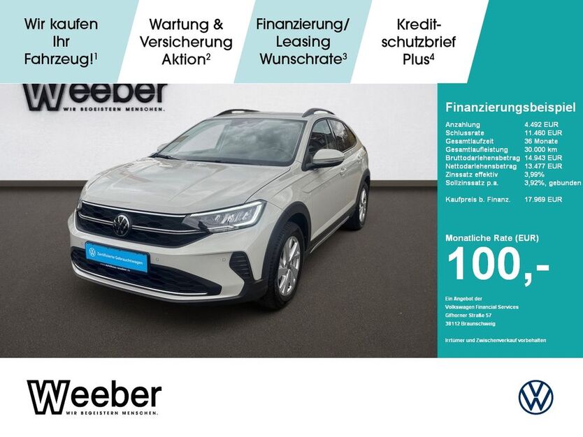 VW Taigo 23.028 km 18.838 € Weil der Stadt 71263