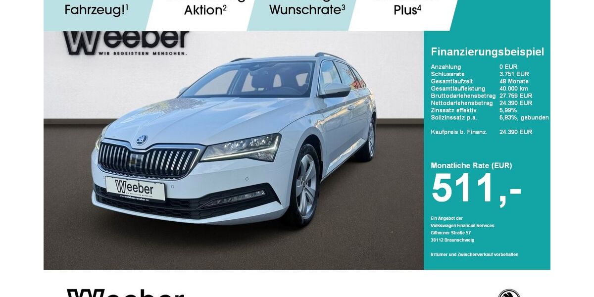 Skoda Superb 76.718 km 23.390 &euro; Weil der Stadt 71263