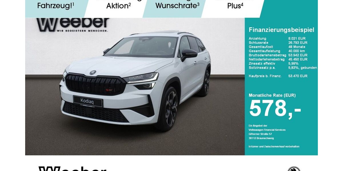 Skoda Kodiaq 14.870 km 53.170 &euro; Weil der Stadt 71263